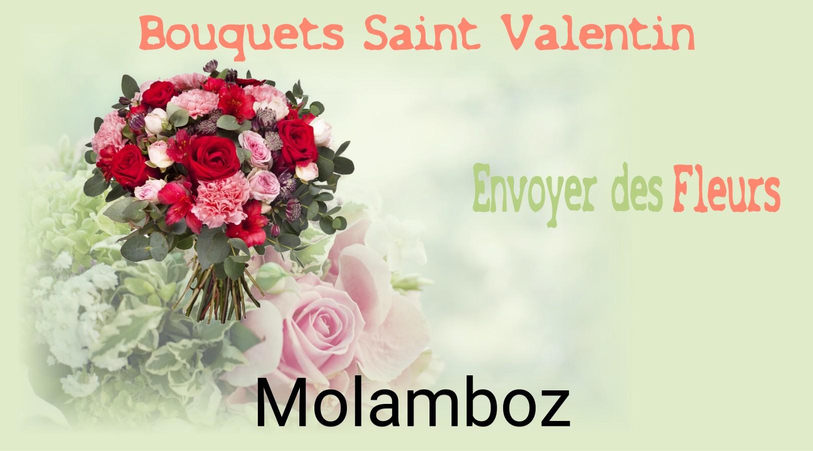 Roses de Saint-Valentin livrées à Molamboz
